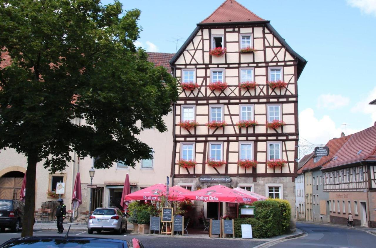 Akzent Bayerischer Hof Münnerstadt Zewnętrze zdjęcie